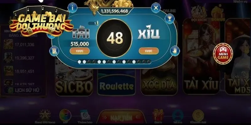 Một số cửa cược trong game Tài Xỉu Xóc Đĩa cần biết